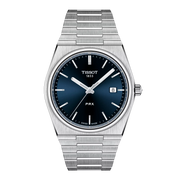 Tissot PRX 40mm T137.410.11.041.00 - bracciale e cassa acciaio - quadrante blu con datario
